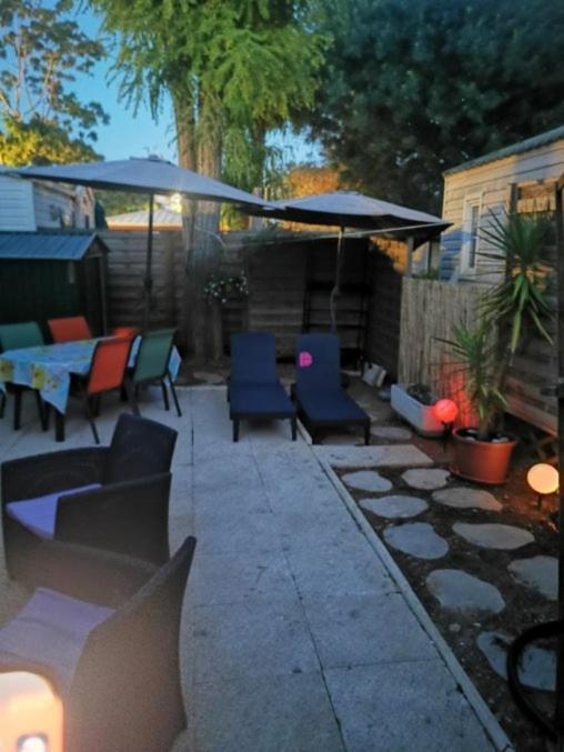 Mobil Home Bungalow 6 Personnes Villeneuve Loubet Plage Marina Baie Des Anges Exterior foto